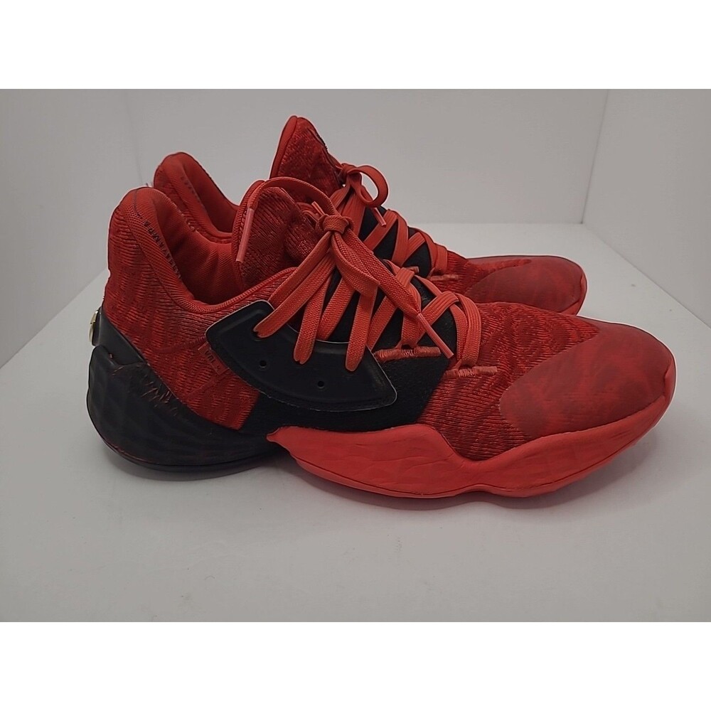 Adidas Harden Vol 4 Men Basketball Shoes Red Core Size 10.5 *Read Description*